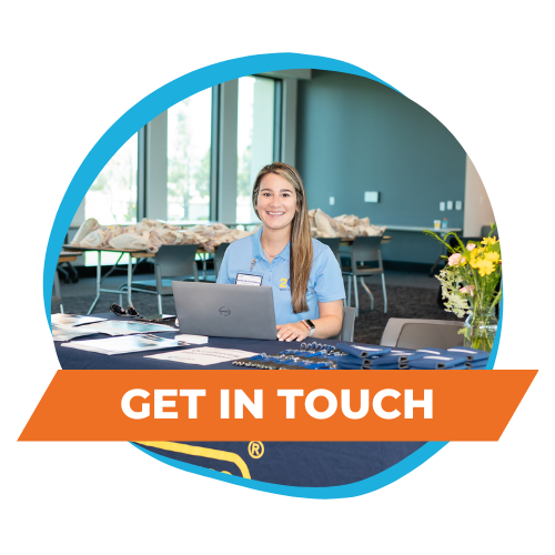 Get in touch-Circle